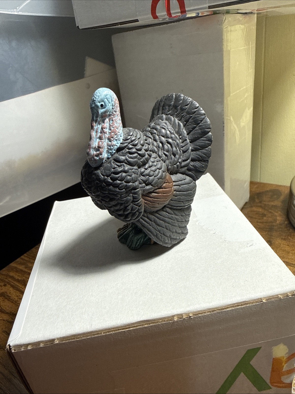 Schleich 1999 TOM TURKEY Figure Farm Bird Avian Poultry 13136 Retired Toy Schleich 1999 TOM TURKEY Figure Farm Bird Avian Poultry 13136 Retired Toy