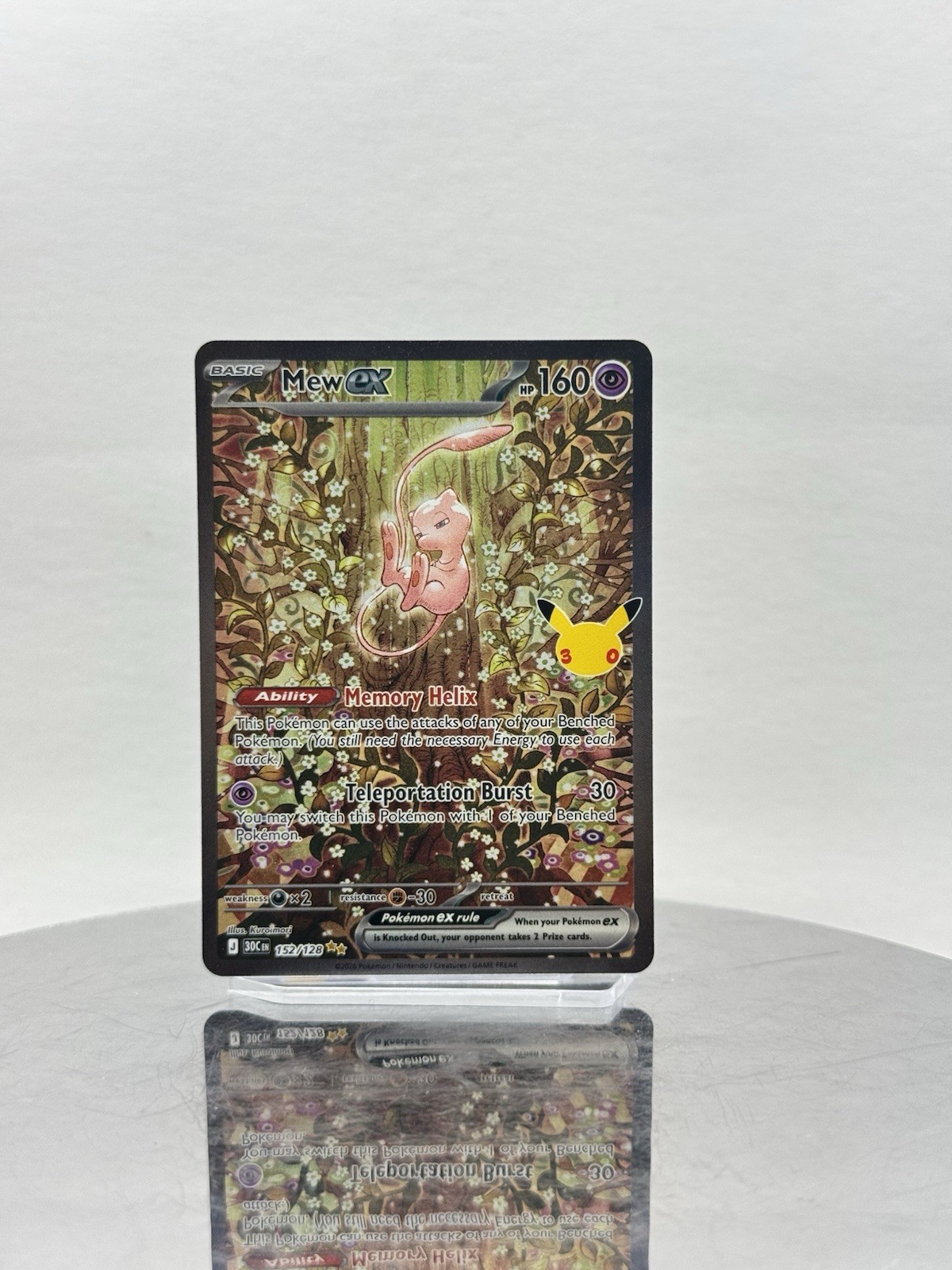 Pokémon TCG - 30th Celebration Mew ex 152/128