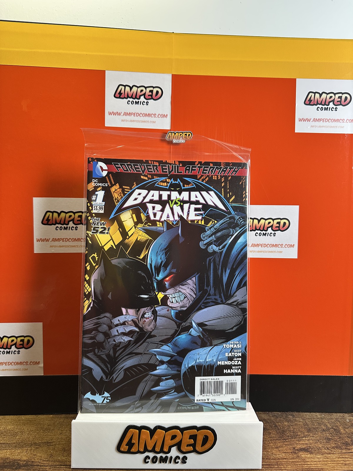 Batman vs. Bane 1 DC Comics 2014 Forever Evil Aftermath Batman vs. Bane 1 DC Comics 2014 Forever Evil Aftermath