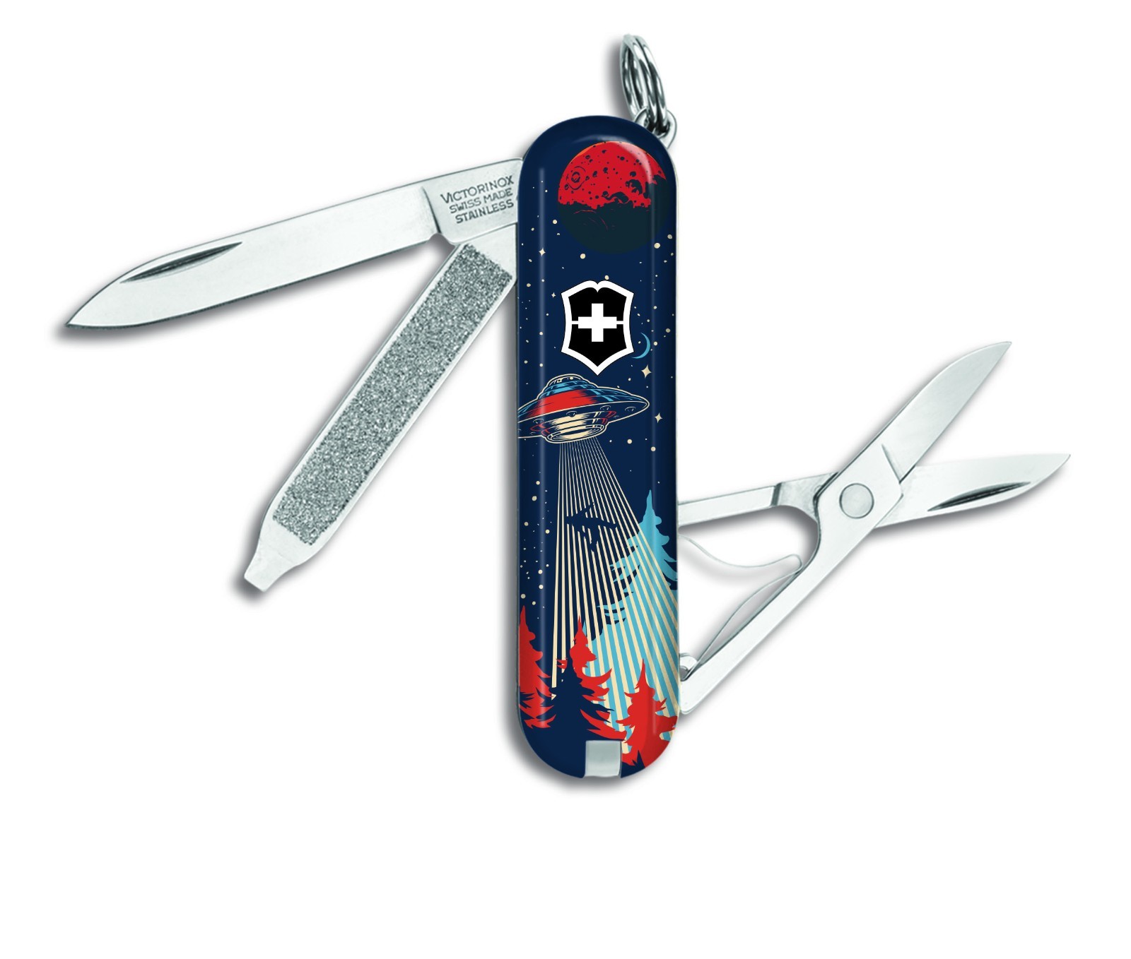 Victorinox Swiss Army VINTAGE ALIEN SCI-FI CLASSIC SD Knife Knives Multi Tool Victorinox Swiss Army VINTAGE ALIEN SCI-FI CLASSIC SD Knife Knives Multi Tool