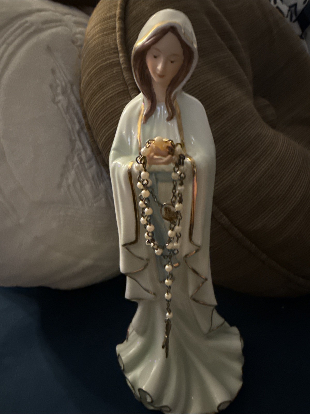 The Bradford Exchange Our Lady of Lourdes Heavenly Love 2009 Figurine 10"