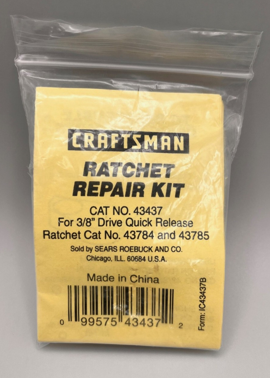Sears CRAFTSMAN NOS 3/8" Drive 43437 RATCHET REPAIR KIT For 43784 43785