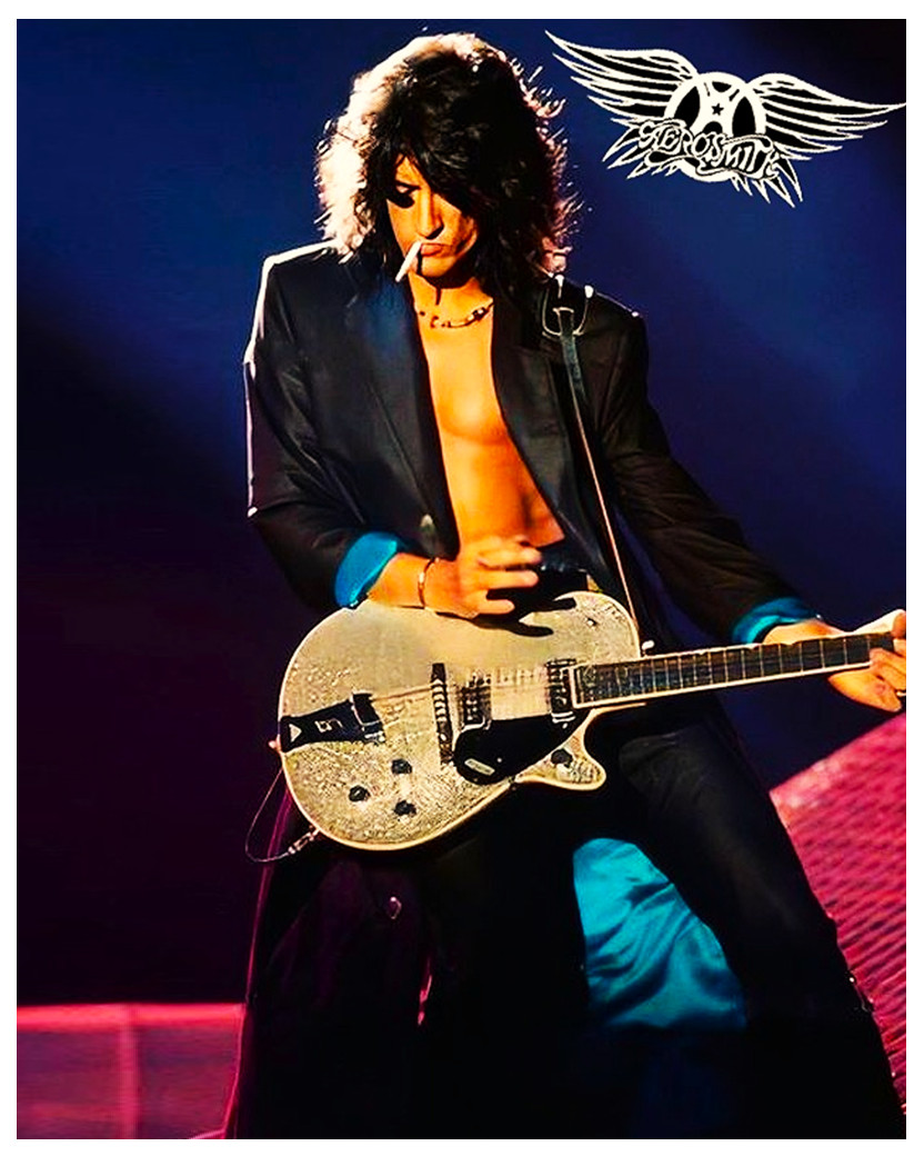 JOE PERRY - AEROSMITH - 4"X6" PHOTOGRAPH