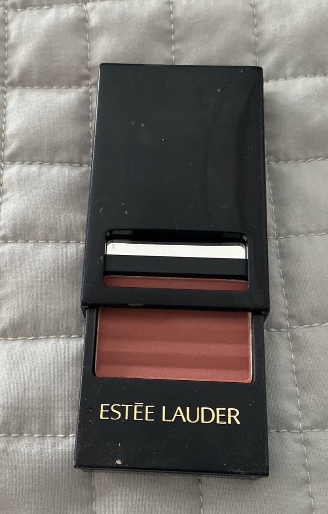 ESTEE LAUDER Tender Blush 213 ROSEWOOD Wavy Slider Case NEW -VHTF