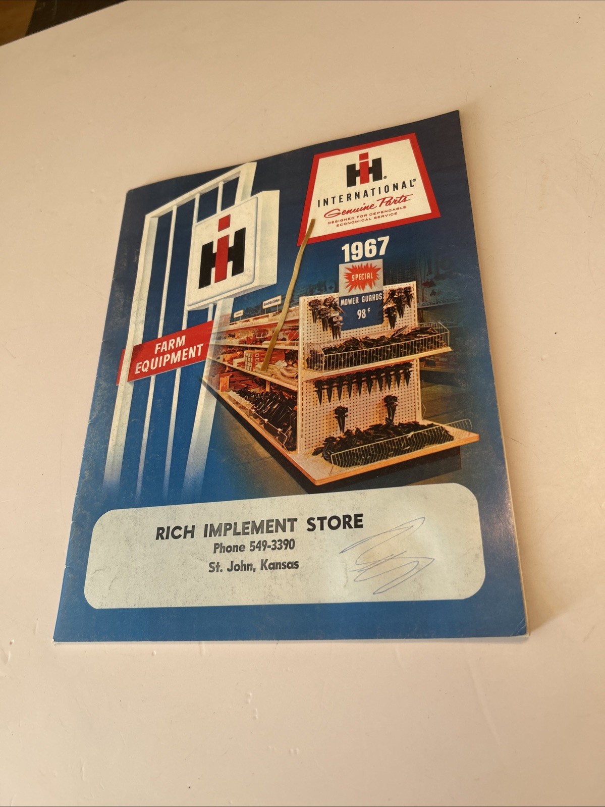 International Farm Equipment Harvester Buyers Guide From 1967 Brochure VERY RARE International Farm Equipment Harvester Buyers Guide From 1967 Brochure VERY RARE