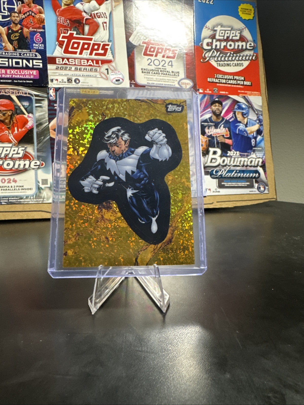 2025 Topps Marvel Comic Book Heroes Northstar Gold Diamond Refractor /199 2025 Topps Marvel Comic Book Heroes Northstar Gold Diamond Refractor /199