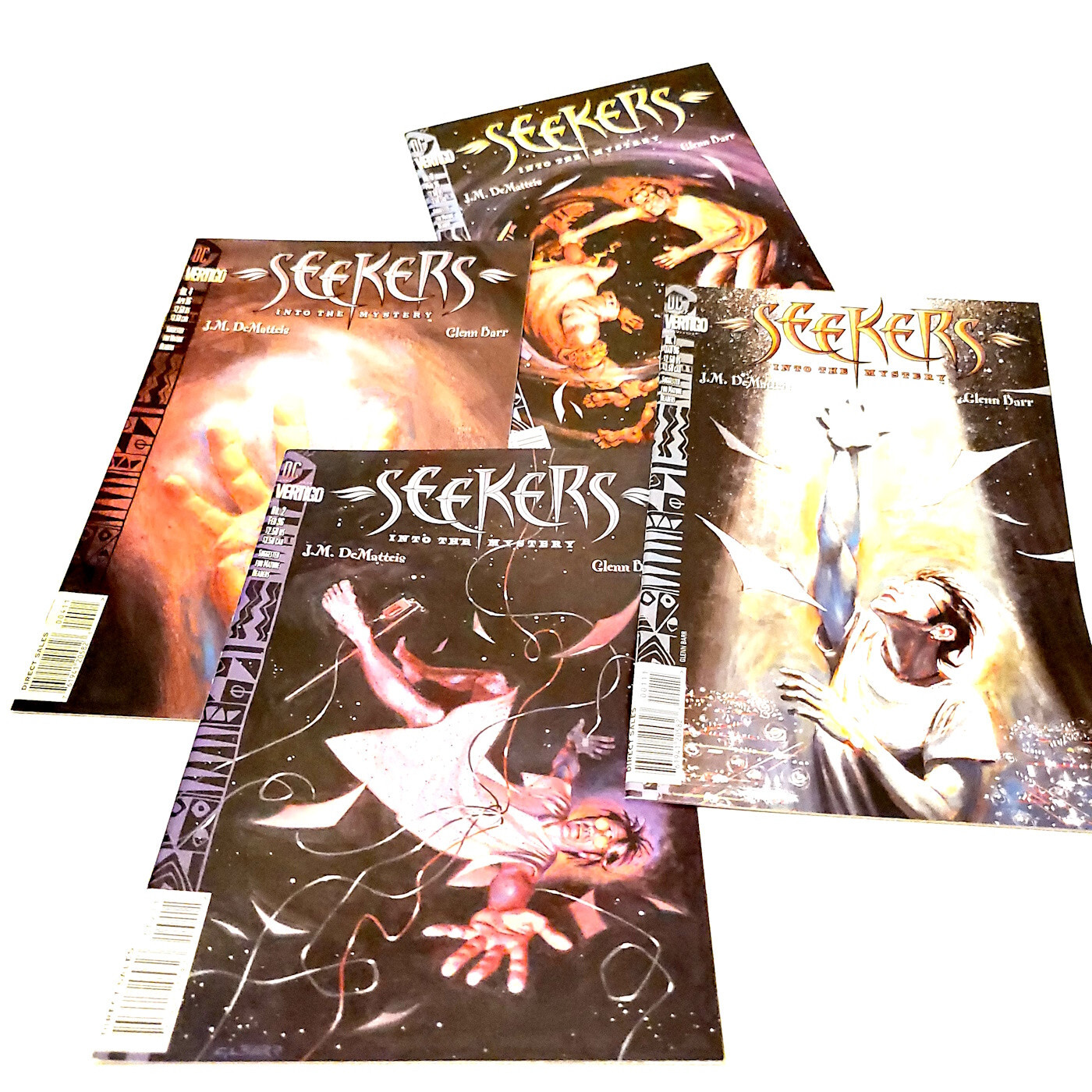 Seekers Into the Mystery #1-4 by DeMatteis and Barr (DC/Vertigo 1996 NM) Seekers Into the Mystery #1-4 by DeMatteis and Barr (DC/Vertigo 1996 NM)