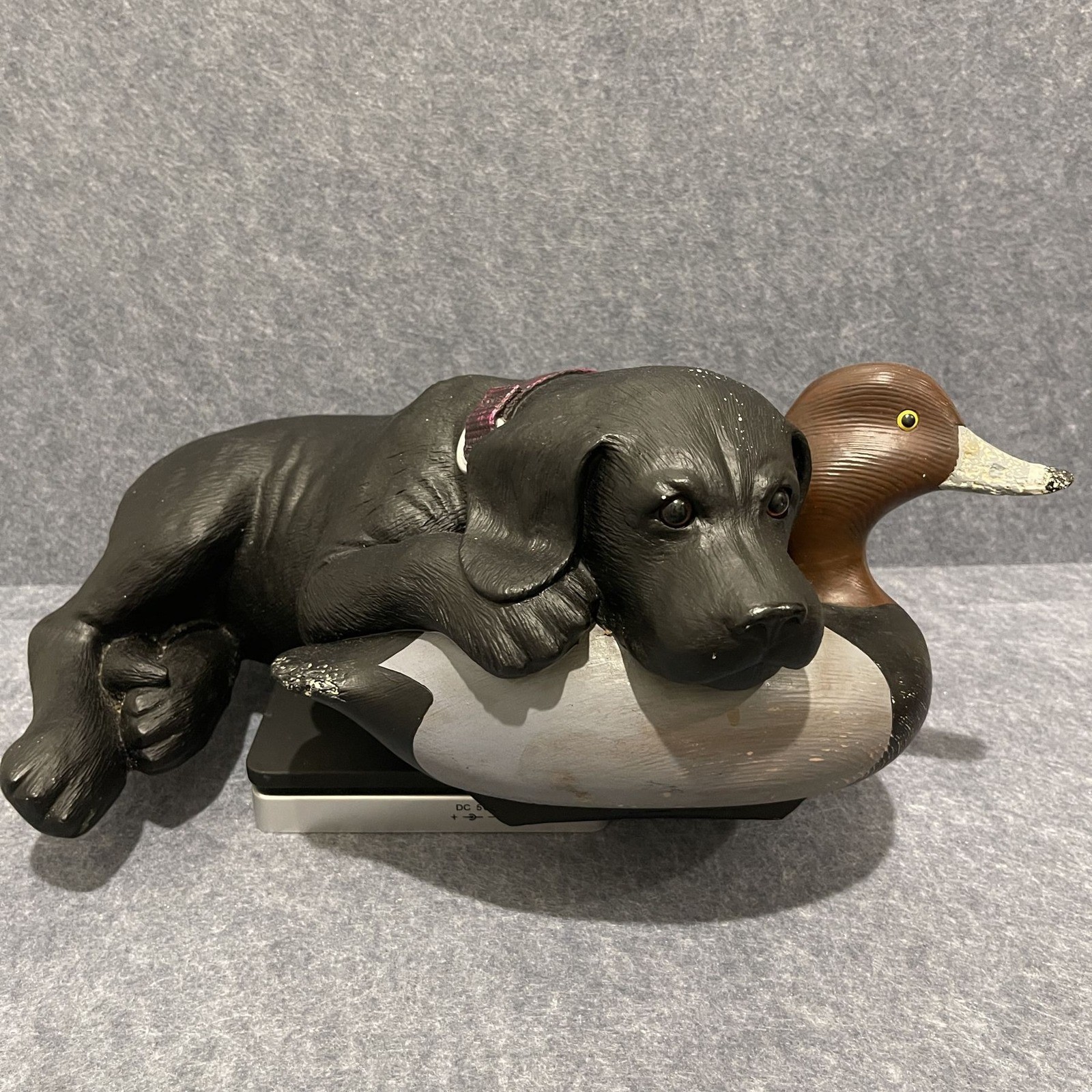 Big Sky Carvers After Practice Bradford Williams Black Lab Duck Decoy Figurine Big Sky Carvers After Practice Bradford Williams Black Lab Duck Decoy Figurine