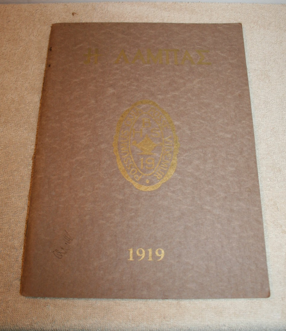 1919 THE Torch BURLINGTON HIGH SCHOOL YEARBOOK -BURLINGTON, NJ