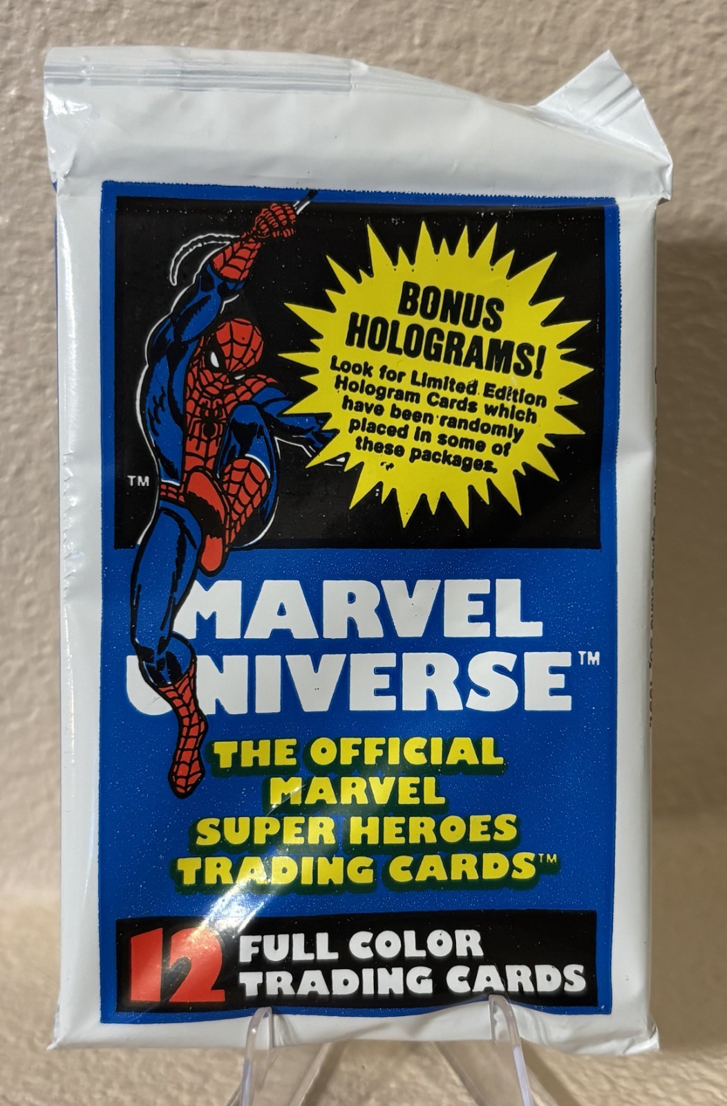 1990 Impel Marvel Universe Series 1 Factory sealed pack 1990 Impel Marvel Universe Series 1 Factory sealed pack