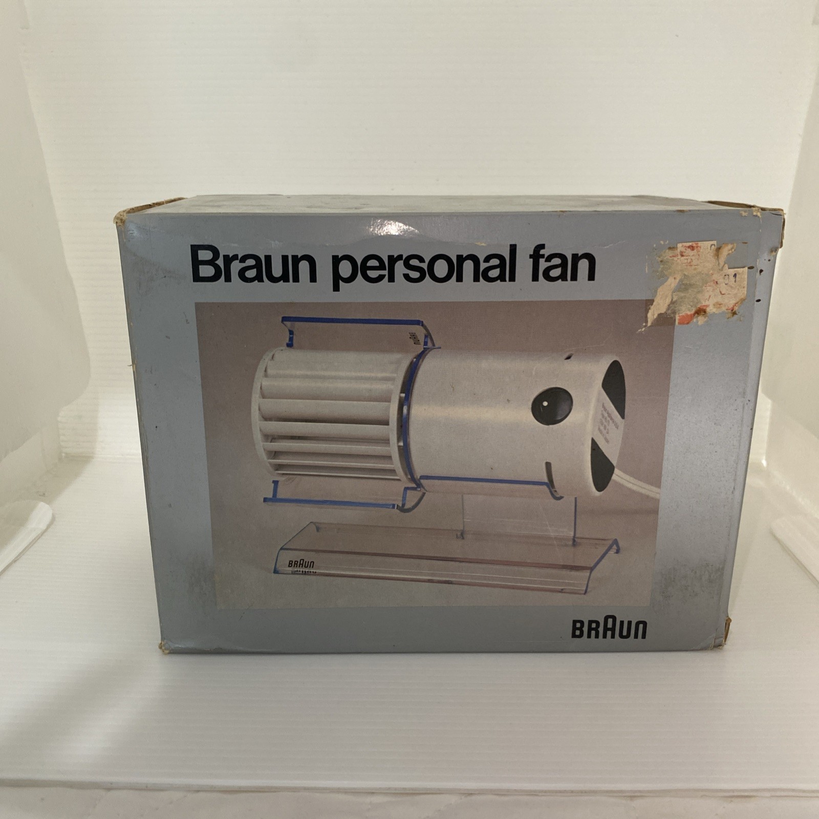 Vintage Braun HL-70 Personal Desk Fan NOS New Old Stock Unused Boxed MCM Retro Vintage Braun HL-70 Personal Desk Fan NOS New Old Stock Unused Boxed MCM Retro