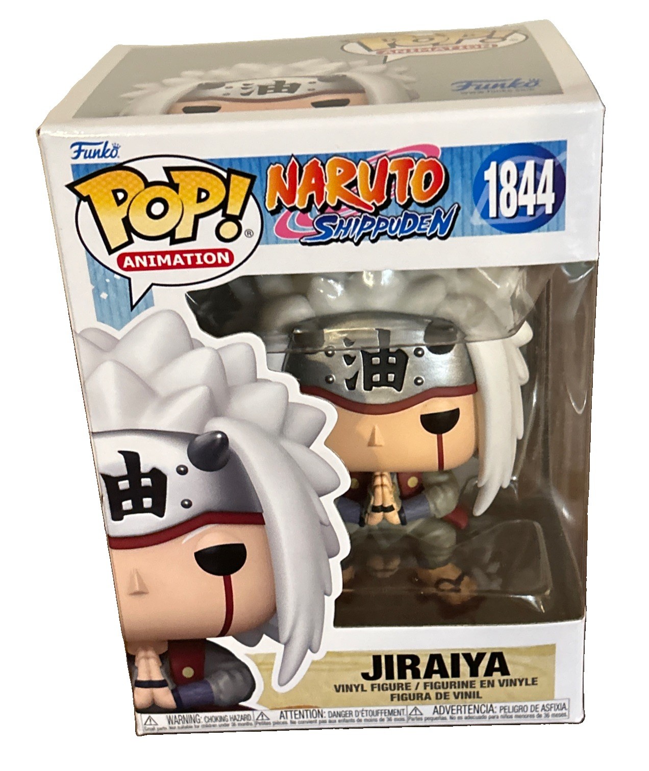 Funko Pop Animation Naruto Shippuden Jiraiya 1844 New Funko Pop Animation Naruto Shippuden Jiraiya 1844 New