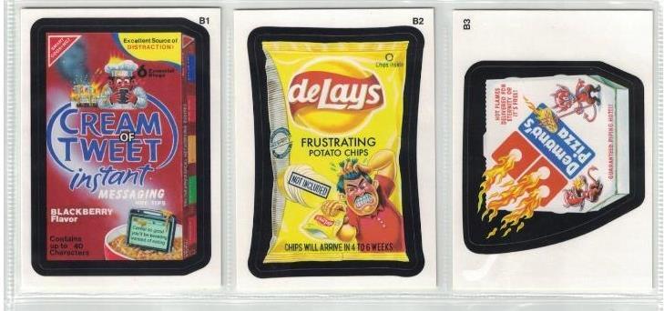 2008 WACKY PACKAGES ALL NEW SERIES 8 - ANS 8 BONUS CARD SET B1 B2 B3 ALL THREE 2008 WACKY PACKAGES ALL NEW SERIES 8 - ANS 8 BONUS CARD SET B1 B2 B3 ALL THREE