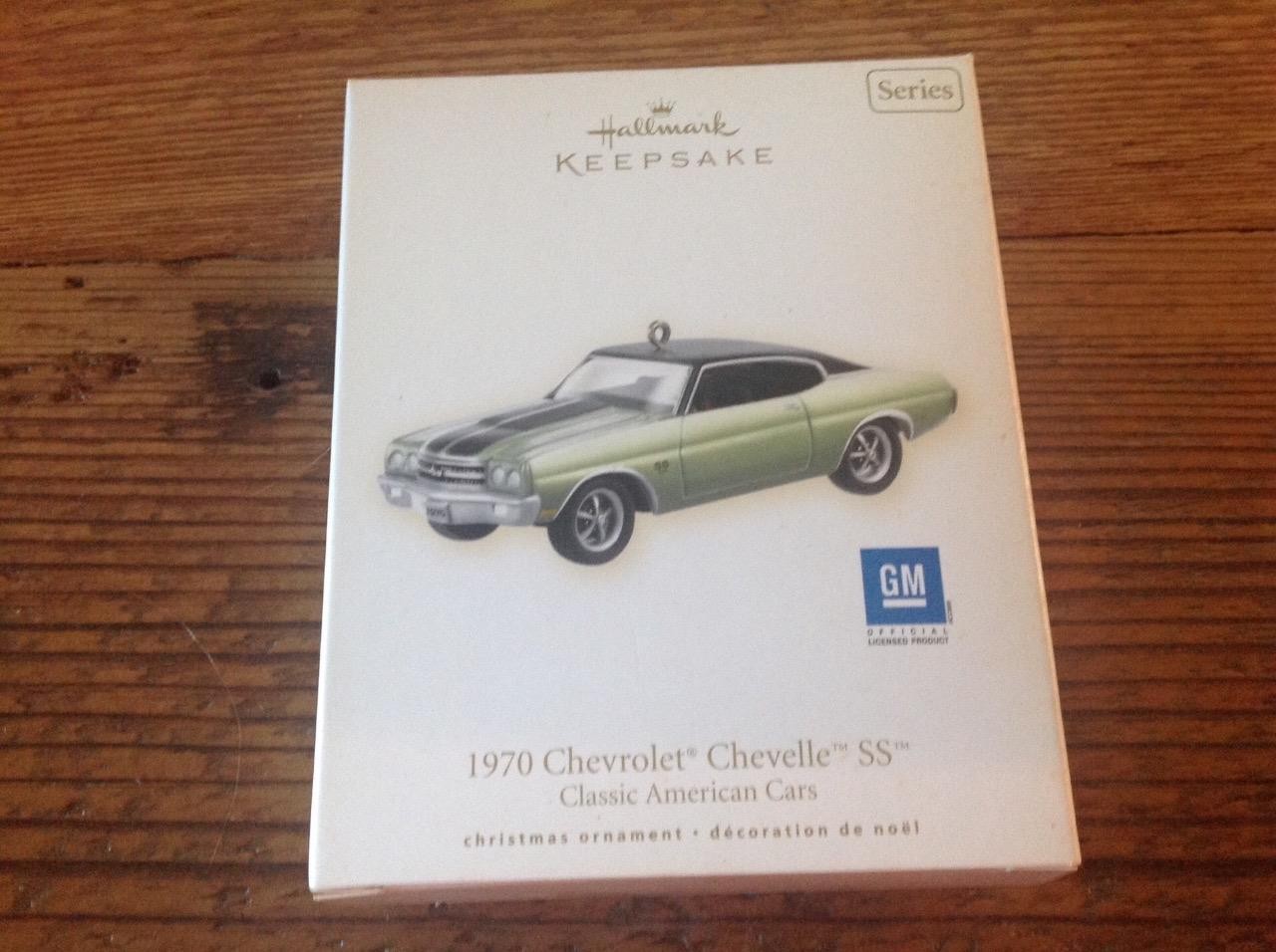 Hallmark Ornament 1970 Chevrolet Chevelle SS Classic American Cars 2008 18th Hallmark Ornament 1970 Chevrolet Chevelle SS Classic American Cars 2008 18th