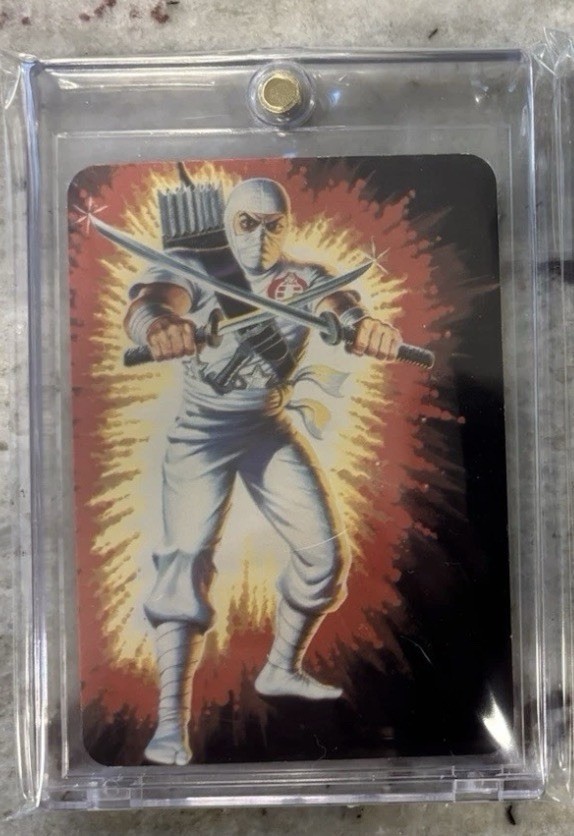1986 Storm Shadow G.I. JOE MILTON BRADLEY ACTION HASBRO CARD 103 1986 Storm Shadow G.I. JOE MILTON BRADLEY ACTION HASBRO CARD 103