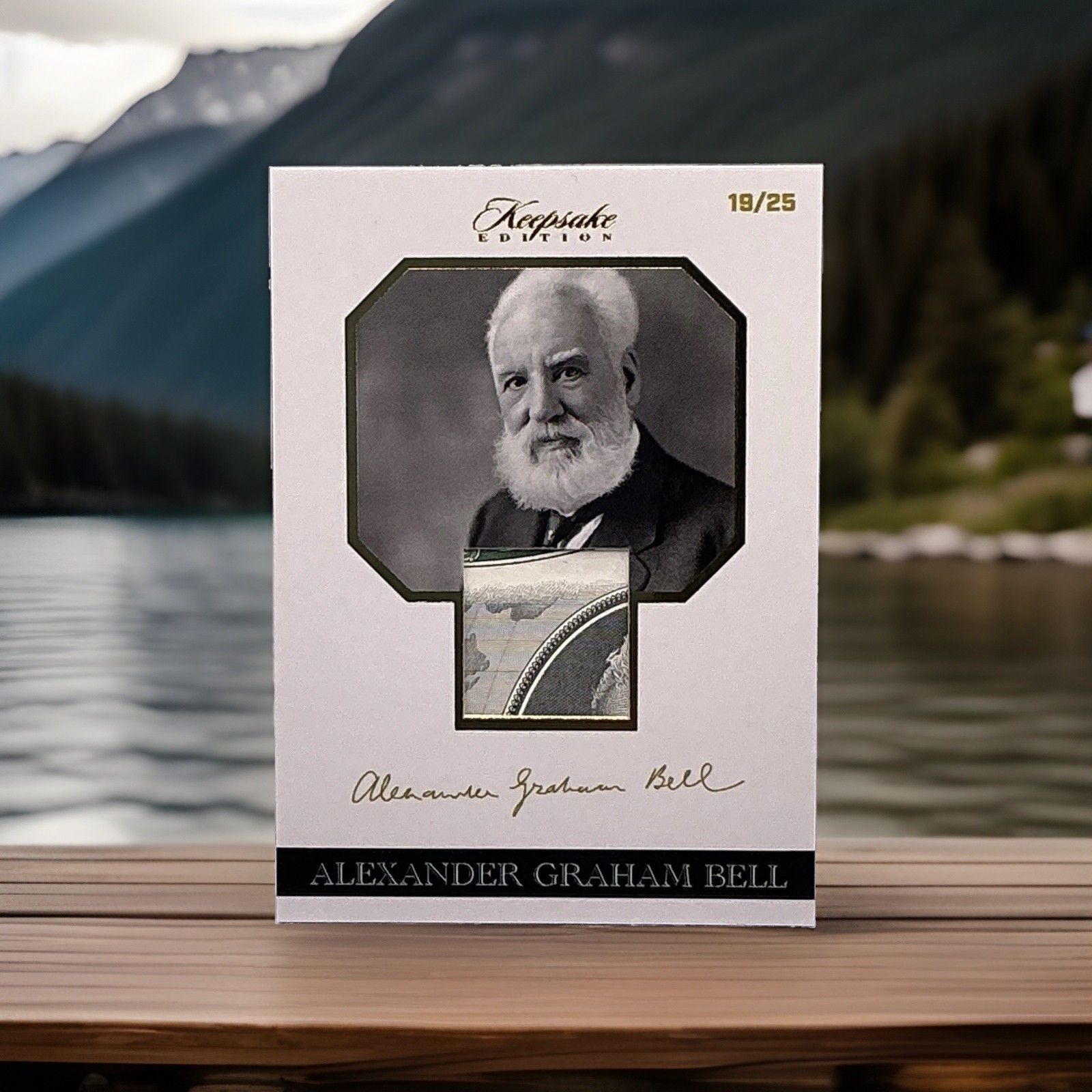 2023 Keepsake Historical Edition Alexander Graham Bell Time Period Relic 2023 Keepsake Historical Edition Alexander Graham Bell Time Period Relic