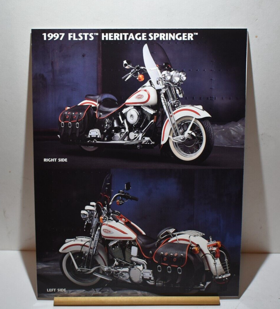 1997 Harley Davidson sales brochure FLSTS Heritage Springer    H1