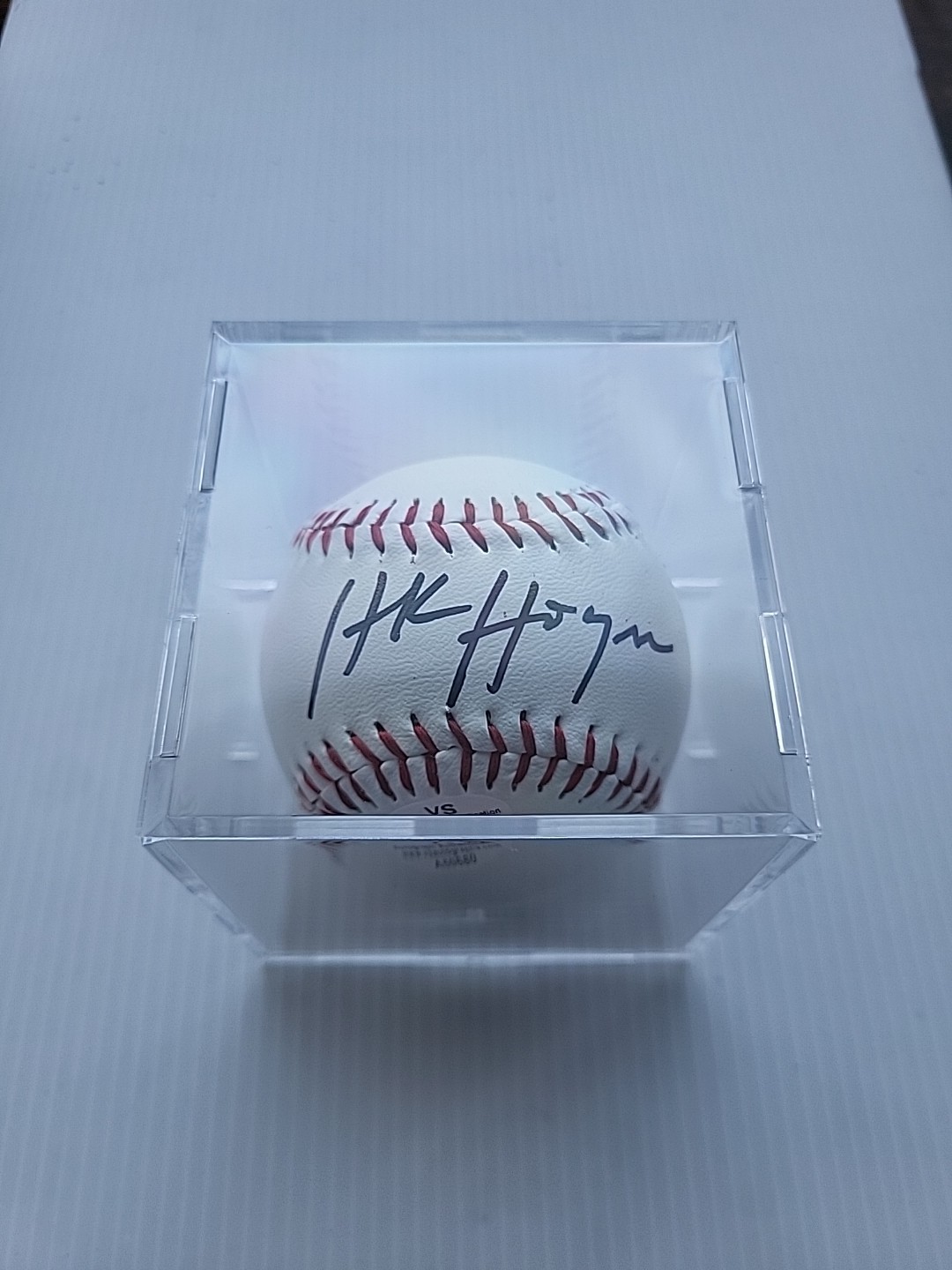 HULK HOGAN Hand-Signed Autographed Baseball with COA and Protective Display Case HULK HOGAN Hand-Signed Autographed Baseball with COA and Protective Display Case
