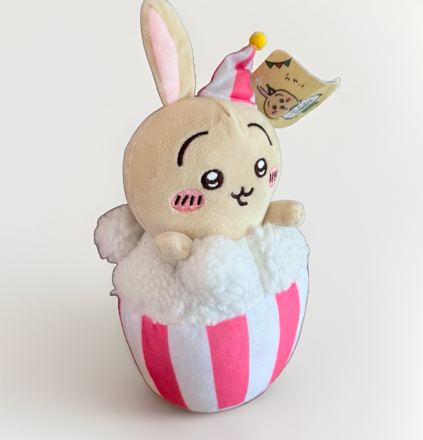 Chiikawa Usagi Popcorn Plush 8” Japan Kawaii Bunny Amusement Park w/ Tag Chiikawa Usagi Popcorn Plush 8” Japan Kawaii Bunny Amusement Park w/ Tag