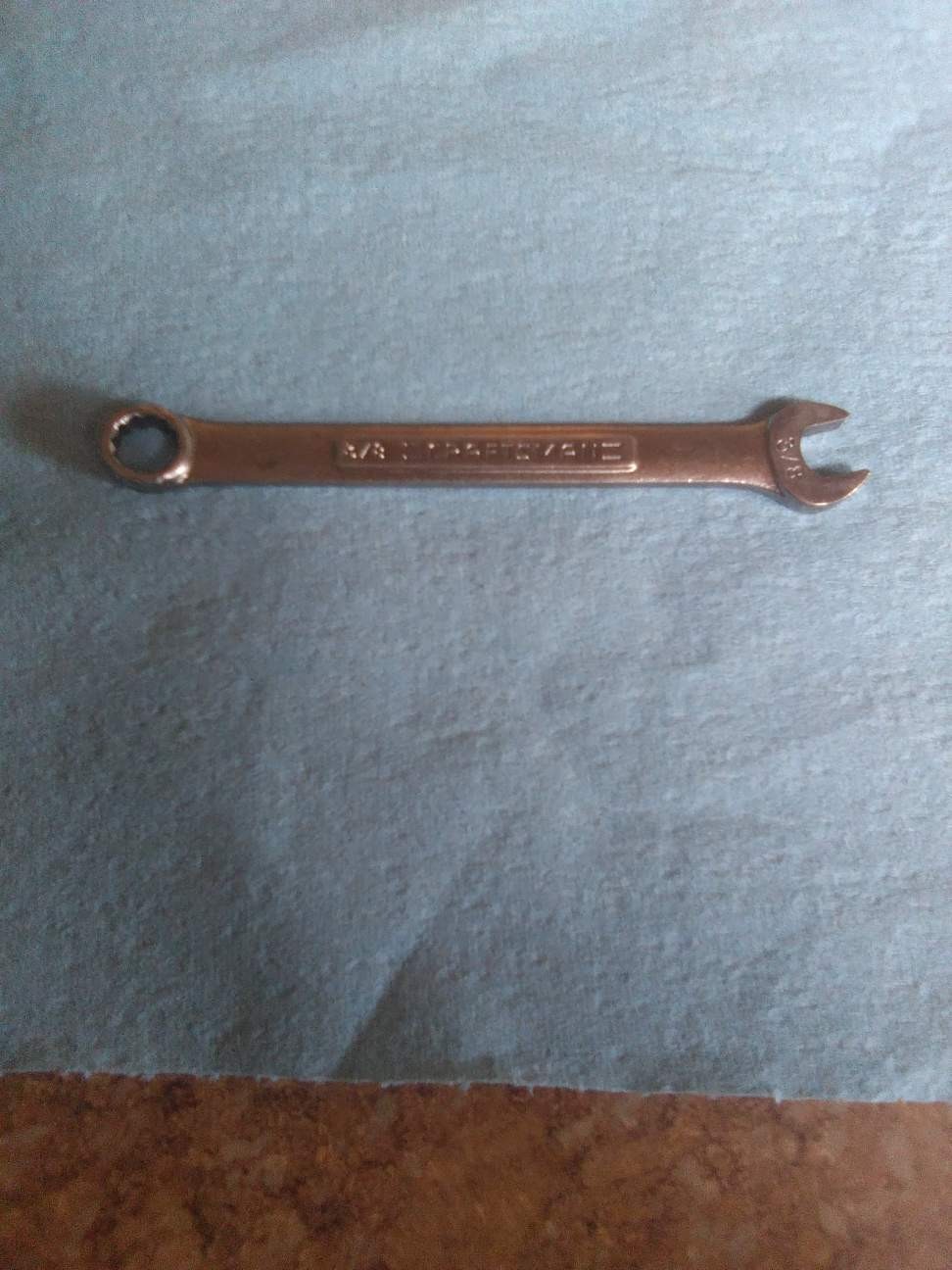 Craftsman 3/8 12-point combination wrench Craftsman 3/8 12-point combination wrench