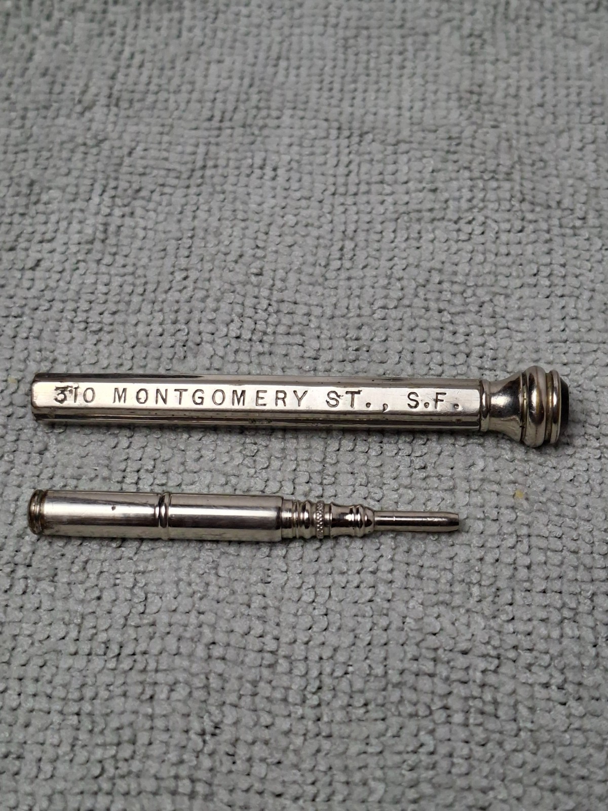 Antique Victorian Telescopic Pencil San Francisco - The Doric - Friedrichs' Cafe Antique Victorian Telescopic Pencil San Francisco - The Doric - Friedrichs' Cafe