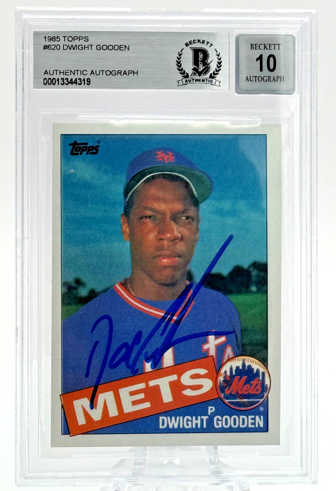 ✍️ Dwight Gooden Autographed Rookie Card (RC) - 1985 Topps #620 - Auto 10 Gem 🔥 ✍️ Dwight Gooden Autographed Rookie Card (RC) - 1985 Topps #620 - Auto 10 Gem 🔥