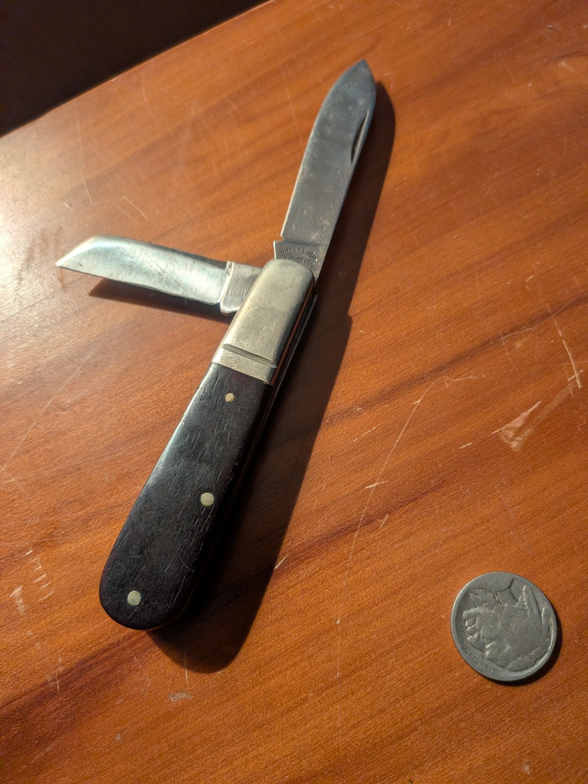 Vintage Early 20th Century Cattaraugus Cutlery Co. Barehead Jack Knife Vintage Early 20th Century Cattaraugus Cutlery Co. Barehead Jack Knife