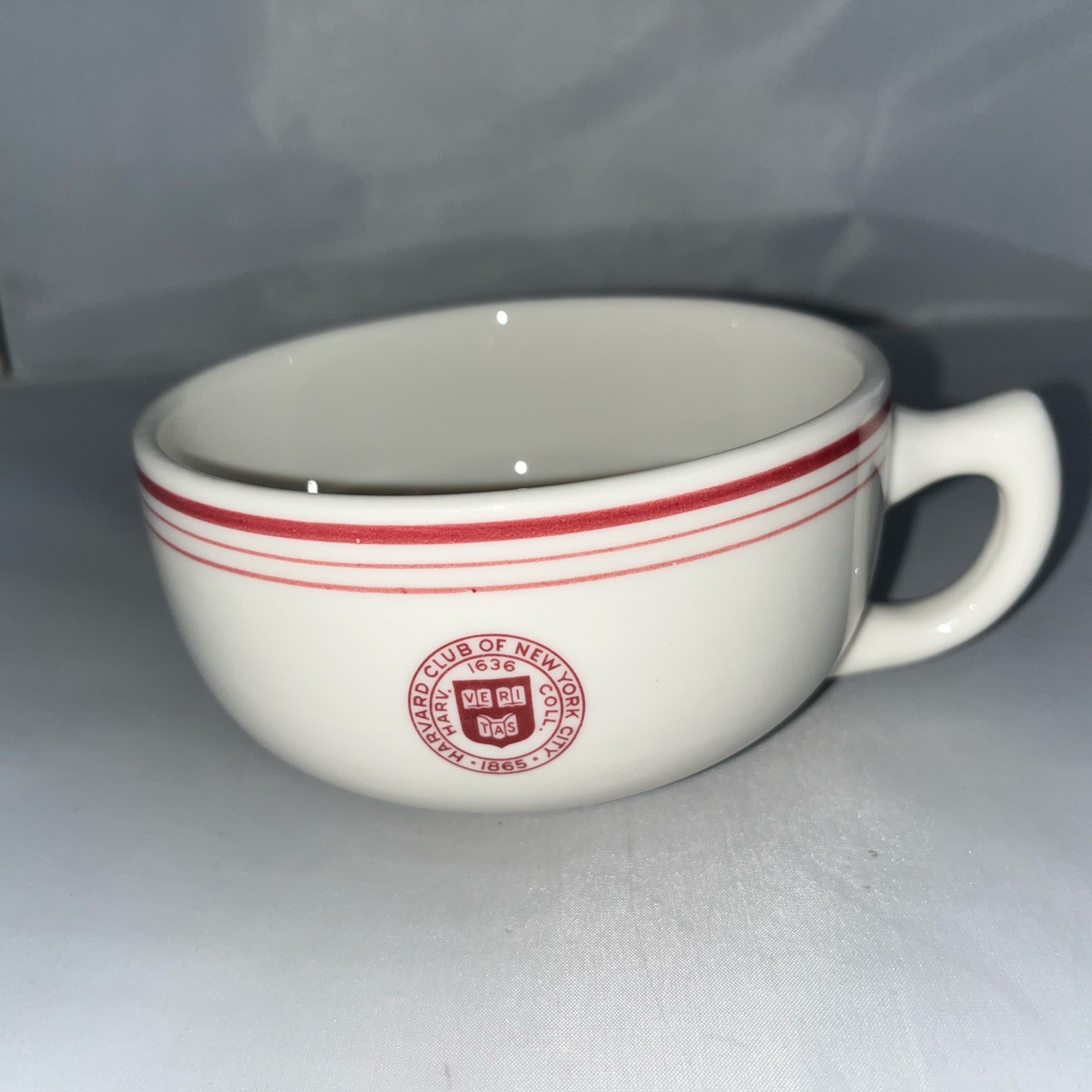 Vintage Harvard Club NY City Walker China 12 oz Large Cup Mug Minners Co 1941 Vintage Harvard Club NY City Walker China 12 oz Large Cup Mug Minners Co 1941