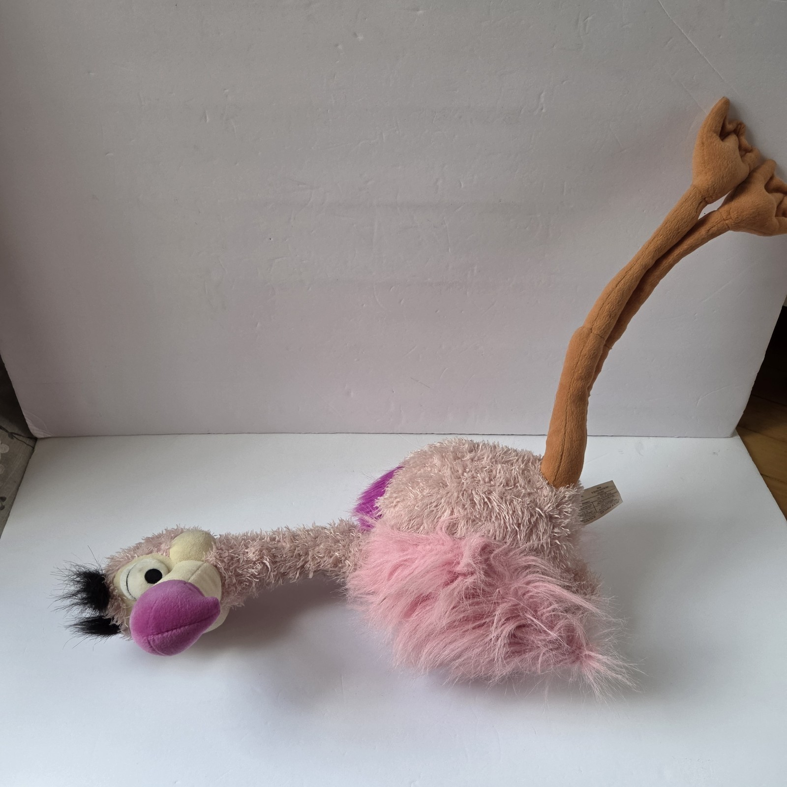 Retired Disney Alice in Wonderland Pink Flamingo Croquet Mallet Plush 28" Rare Retired Disney Alice in Wonderland Pink Flamingo Croquet Mallet Plush 28" Rare