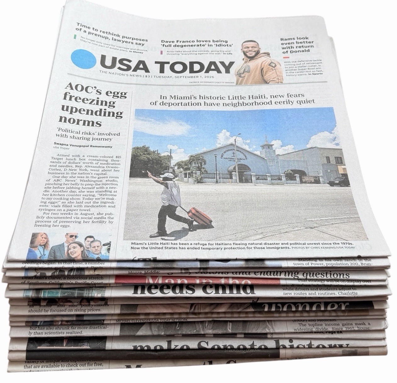 USA Today Newspapers Lot of 19 Papers September 1 - 28 & October 1 - 2026 UNREAD USA Today Newspapers Lot of 19 Papers September 1 - 28 & October 1 - 2026 UNREAD