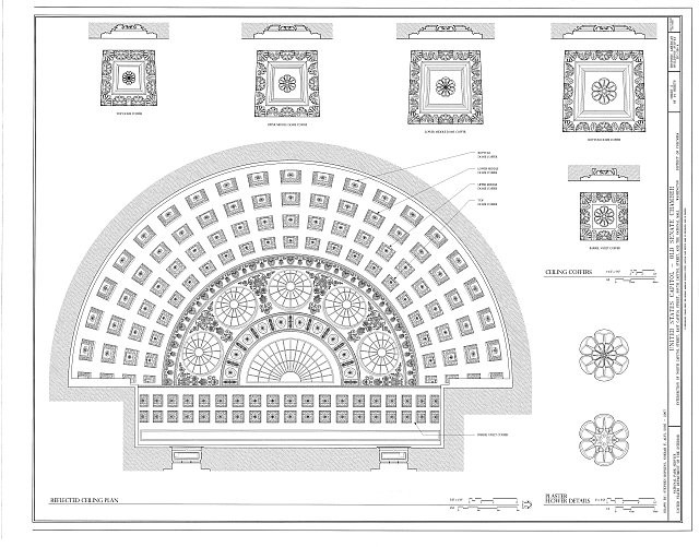 U.S. Capitol,Old Senate Chamber,Washington,District of Columbia,DC,HABS,9 U.S. Capitol,Old Senate Chamber,Washington,District of Columbia,DC,HABS,9