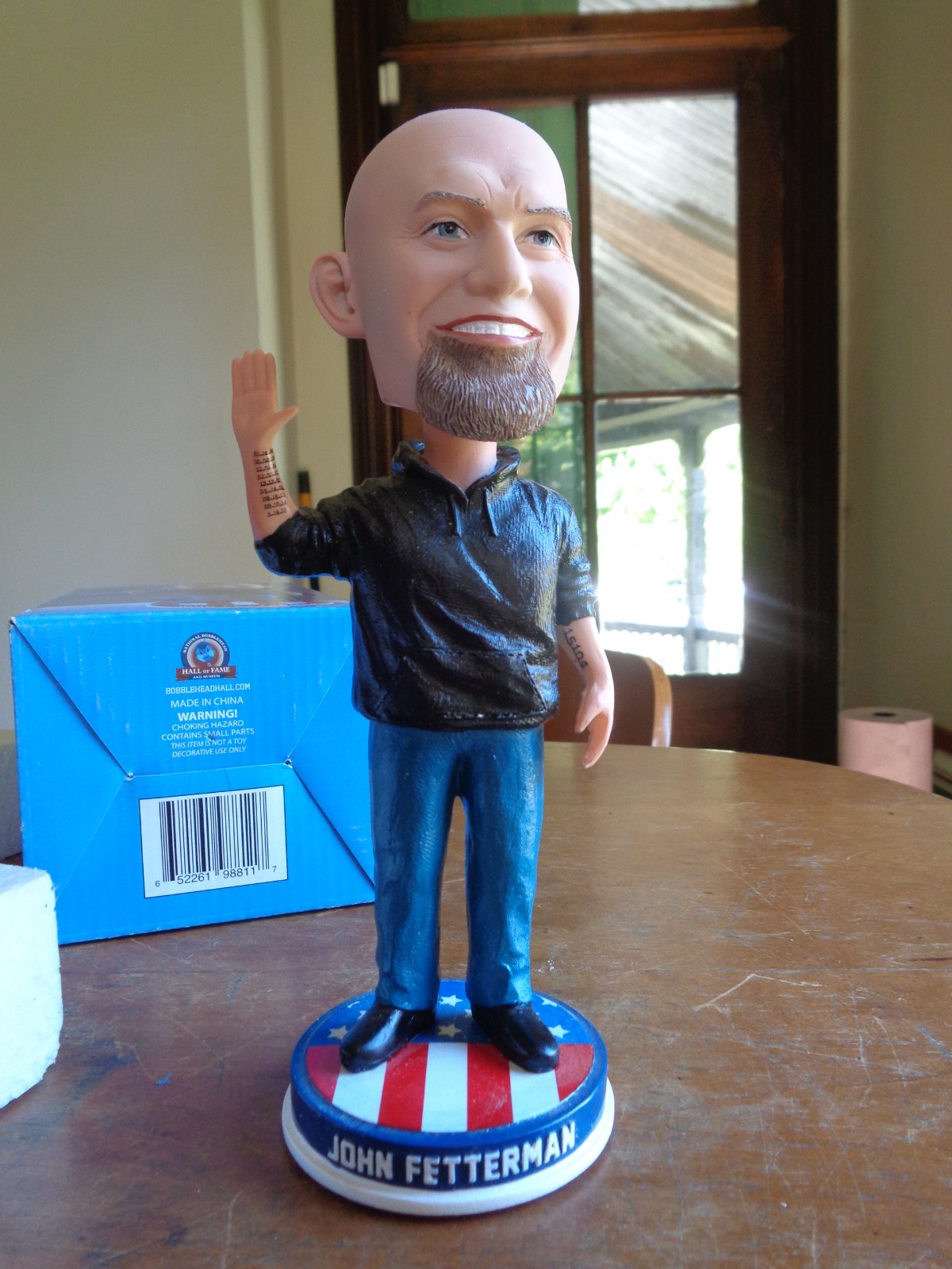 Senator John Fetterman Bobblehead US PA Senator