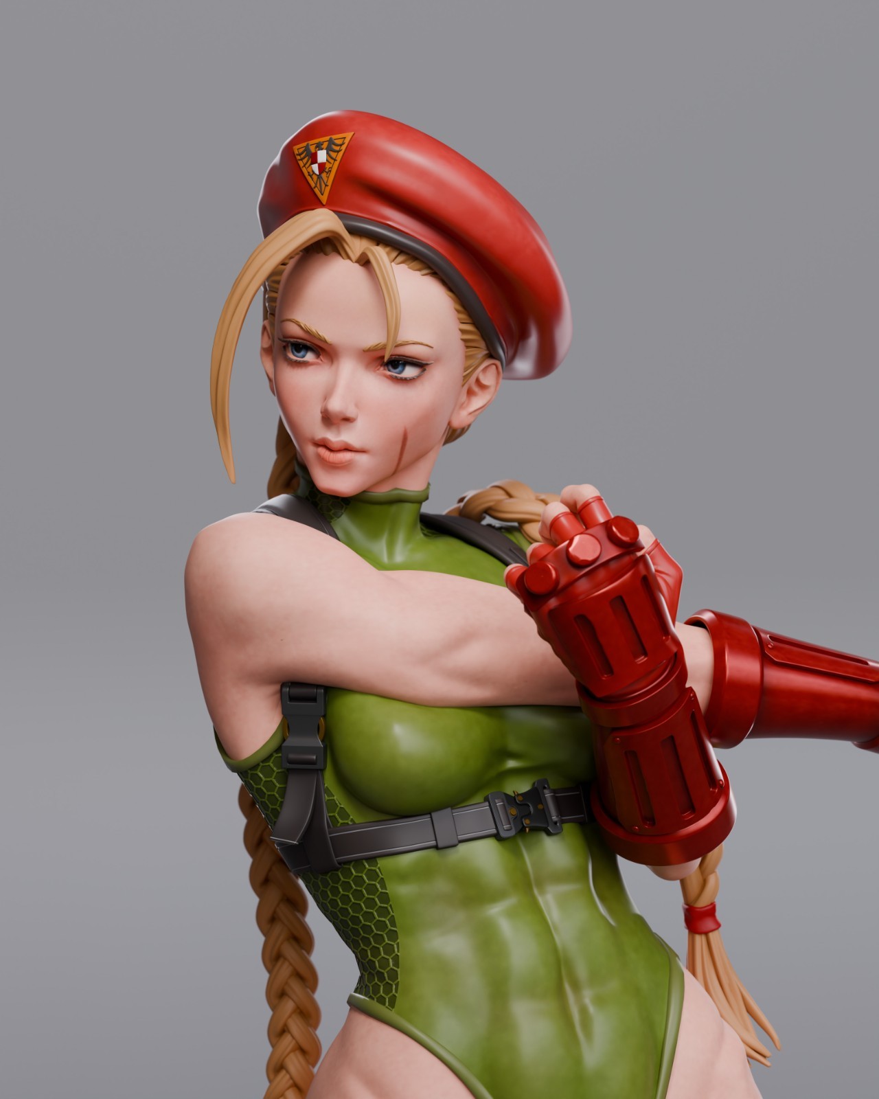 Cammy Street Fighter 1/6 Scale Resin Model Kit - Unpainted DIY Figure Cammy Street Fighter 1/6 Scale Resin Model Kit - Unpainted DIY Figure