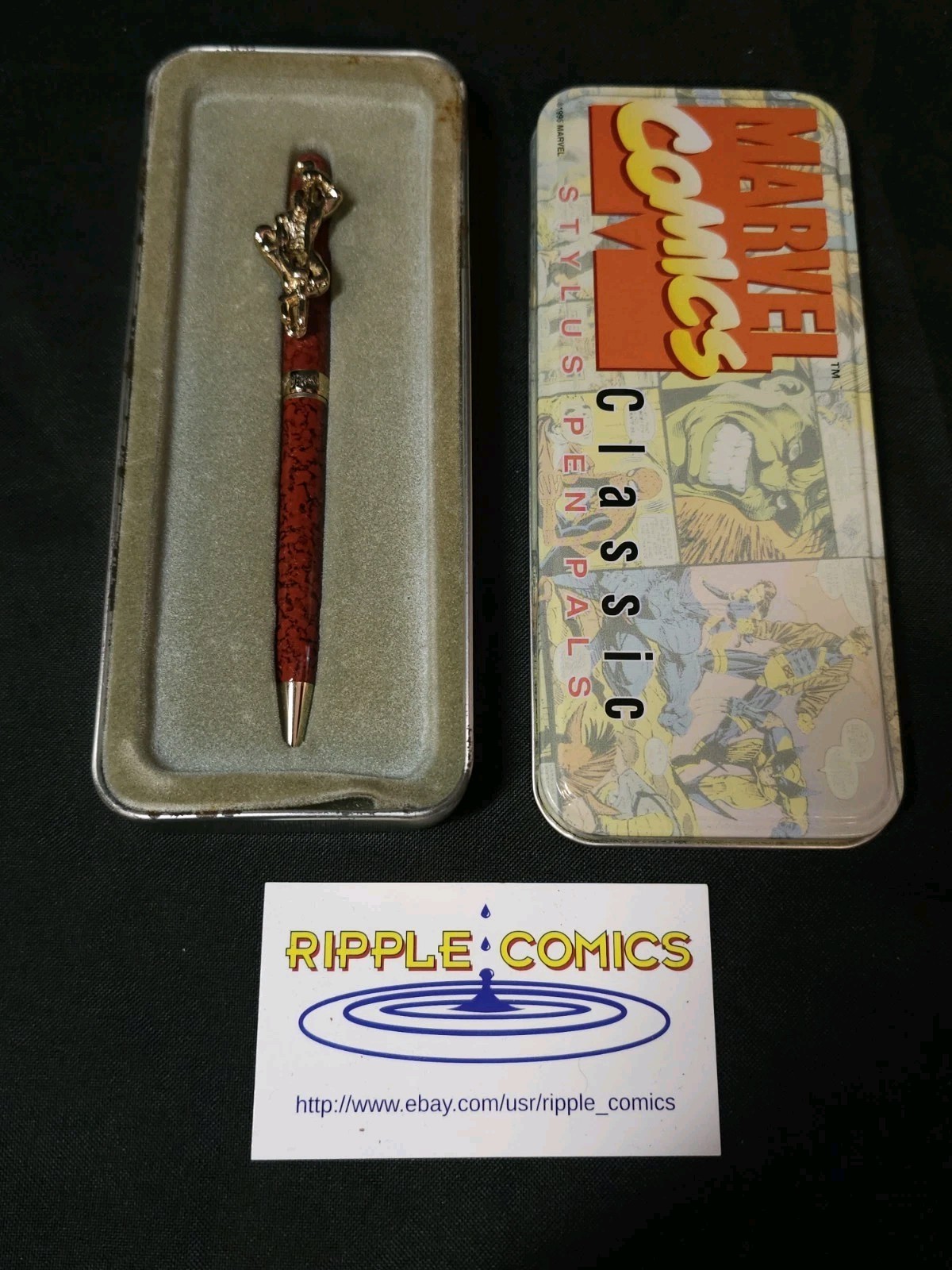 Vintage Spider-Man Stylus Pen Pals Marvel Comics Classic NIB 1995 Vintage Spider-Man Stylus Pen Pals Marvel Comics Classic NIB 1995