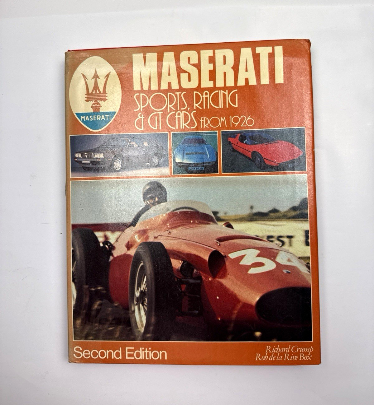 Maserati Sports, Racing & GT Cars from 1926 Second Edition Hardcover Book Maserati Sports, Racing & GT Cars from 1926 Second Edition Hardcover Book