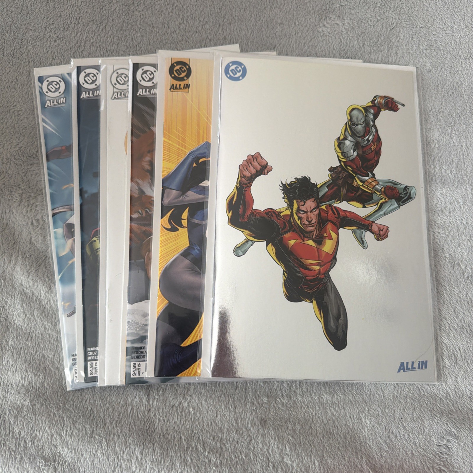 SECRET SIX #1-6 Full Series DC All In 2025 – Foil #1 & Variant Covers