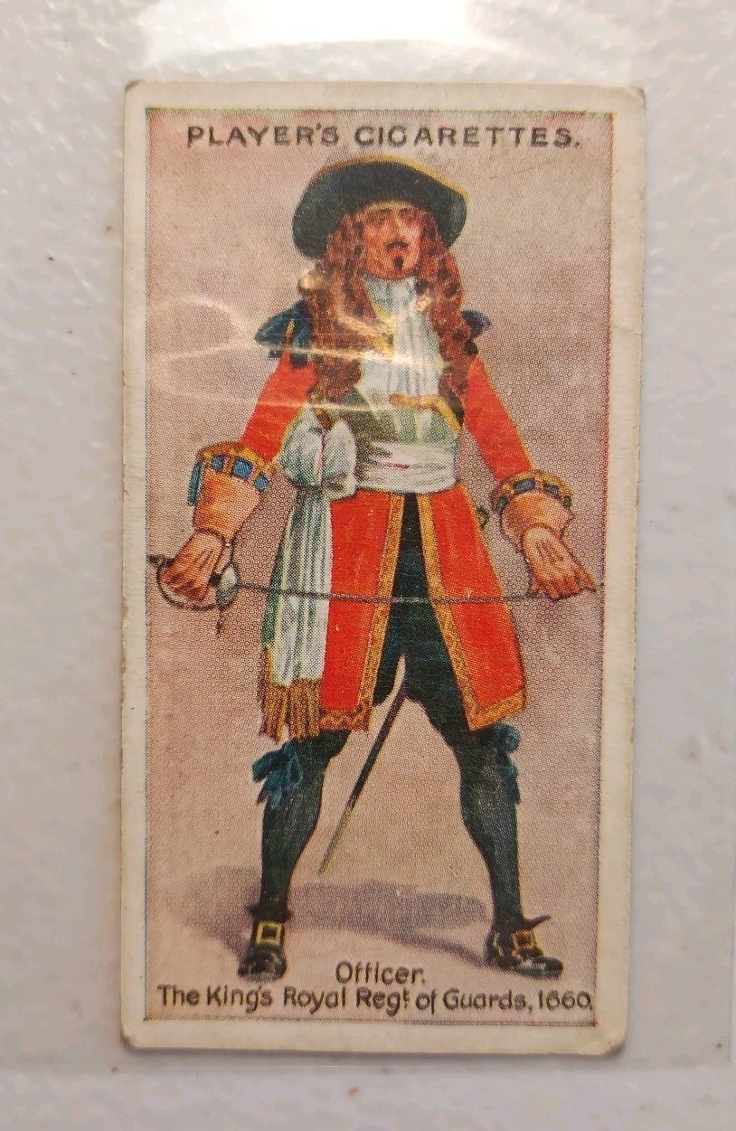 1912 Player's REGIMENTAL UNIFORMS #7 Grenadier Guards Tobacco Card 1912 Player's REGIMENTAL UNIFORMS #7 Grenadier Guards Tobacco Card