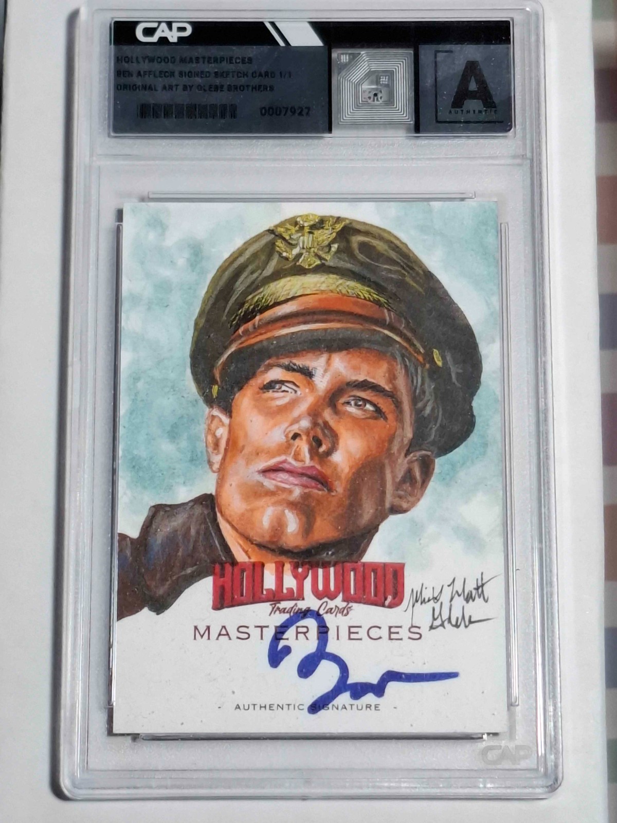 Ben Affleck Pearl Harbor Auto Hollywood Masterpieces Sketch Glebe Brothers