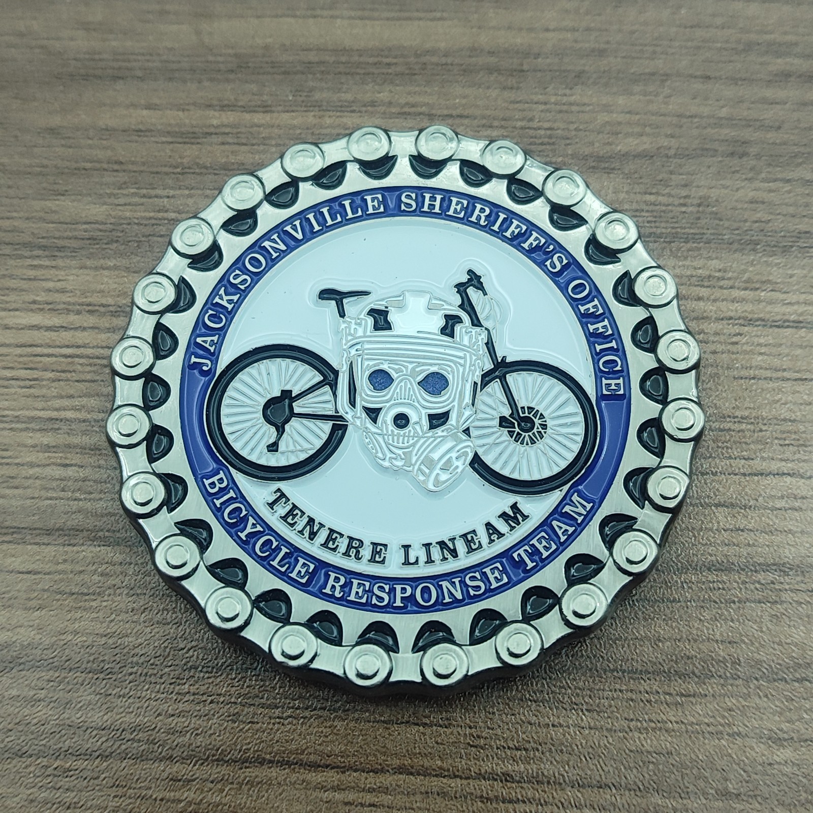 Jacksonville Sheriff's Office Bicycle Response Team Challenge Coin