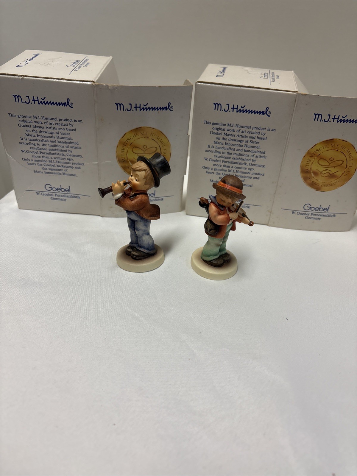 Two M I Hummel Goebel Figurines Two M I Hummel Goebel Figurines