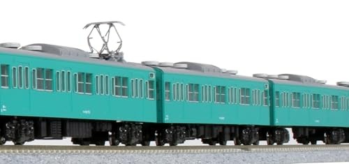 KATO N-Gauge Series 103 (Emerald Green) Intermediate Car 3-Car Set 10-1744E NEW KATO N-Gauge Series 103 (Emerald Green) Intermediate Car 3-Car Set 10-1744E NEW