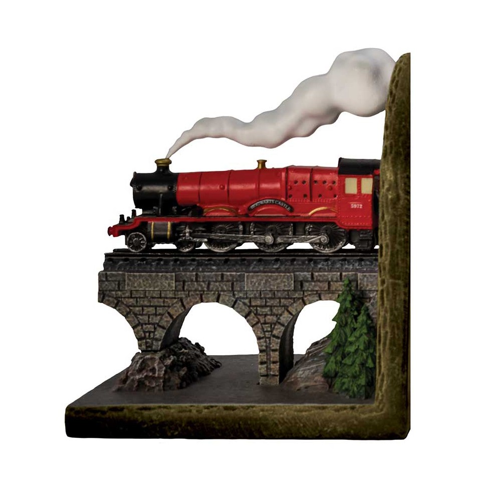 The Bradford Exchange Bookend Collection #1 'Steam Locomotive' Illuminated 5"