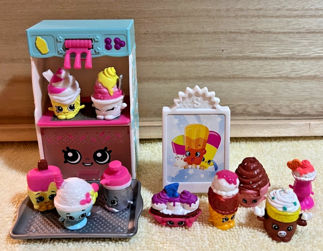 MIXED LOT of SHOPKINS & Accessories - as pictured COOL & CREAMY Partial Set + MIXED LOT of SHOPKINS & Accessories - as pictured COOL & CREAMY Partial Set +