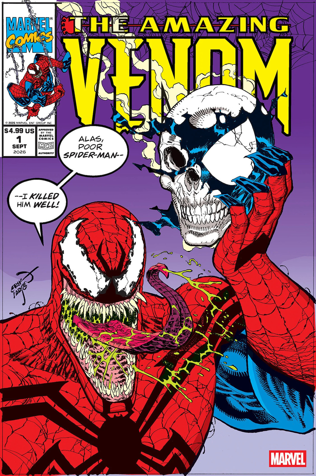 PRE-SALE: The Amazing Venom #1 Erik Larsen Homage Variant PRE-SALE: The Amazing Venom #1 Erik Larsen Homage Variant