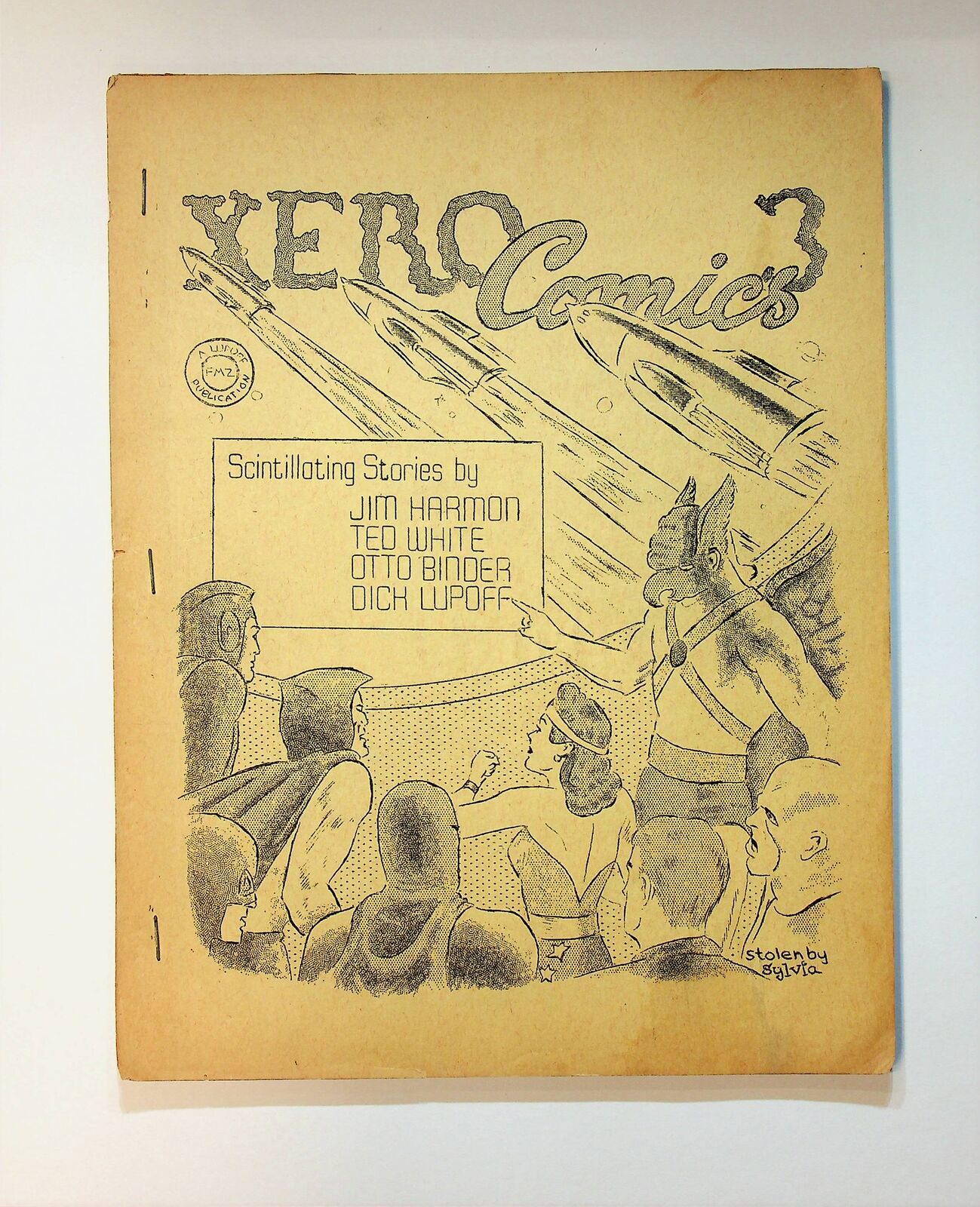 Xero Fanzine #3 VG 1961
