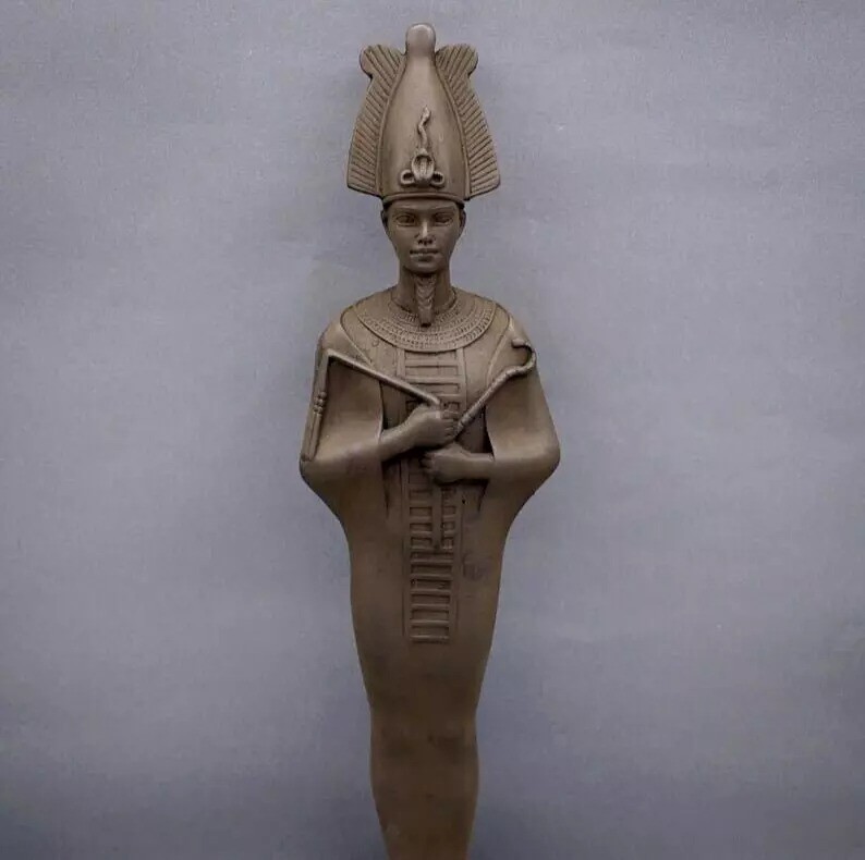 Egyptian Artifacts Unique Authentic Pharaonic Statue Of Egyptian God Osiris BC