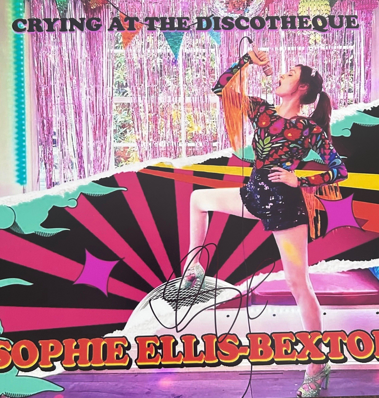 Sophie Ellis-Bextor 12X12” Hand Signed “Crying At The Discotheque” Photo 1 Sophie Ellis-Bextor 12X12” Hand Signed “Crying At The Discotheque” Photo 1