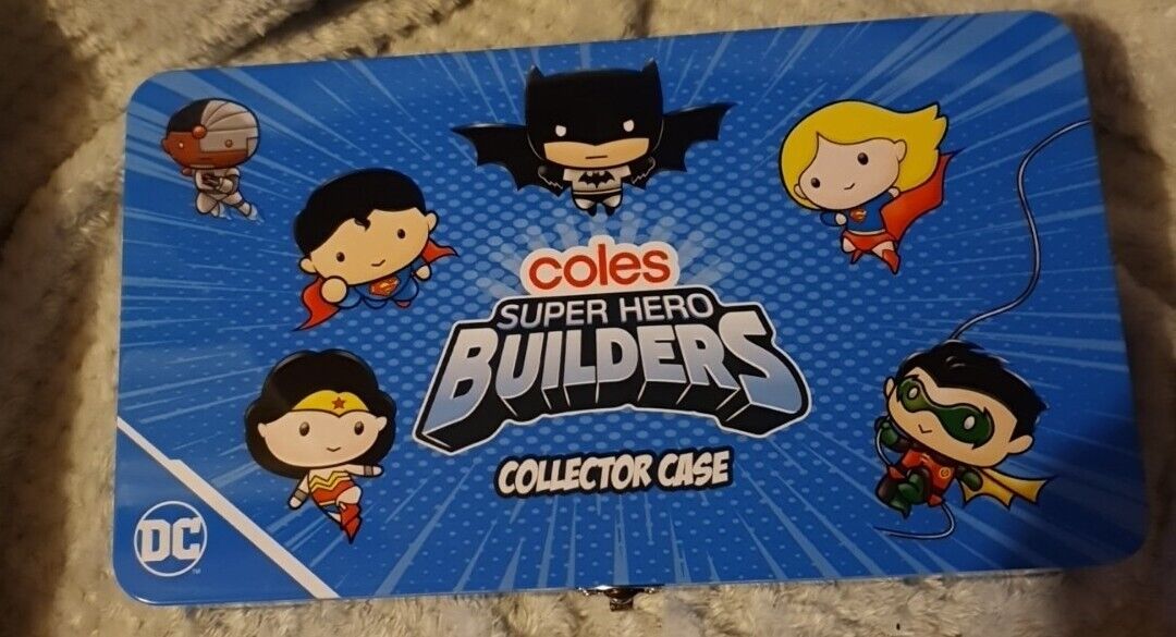 Coles Dc Superheroes Complete Set(Unassembled) With Collector's Case-Brand New