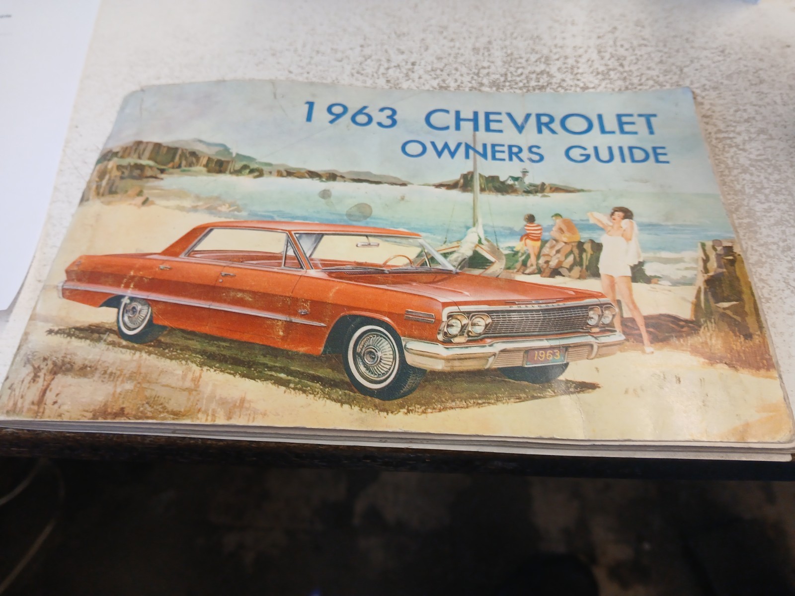 1963 Original Chevrolet Owners Guide ~ Complete used 1963 Original Chevrolet Owners Guide ~ Complete used