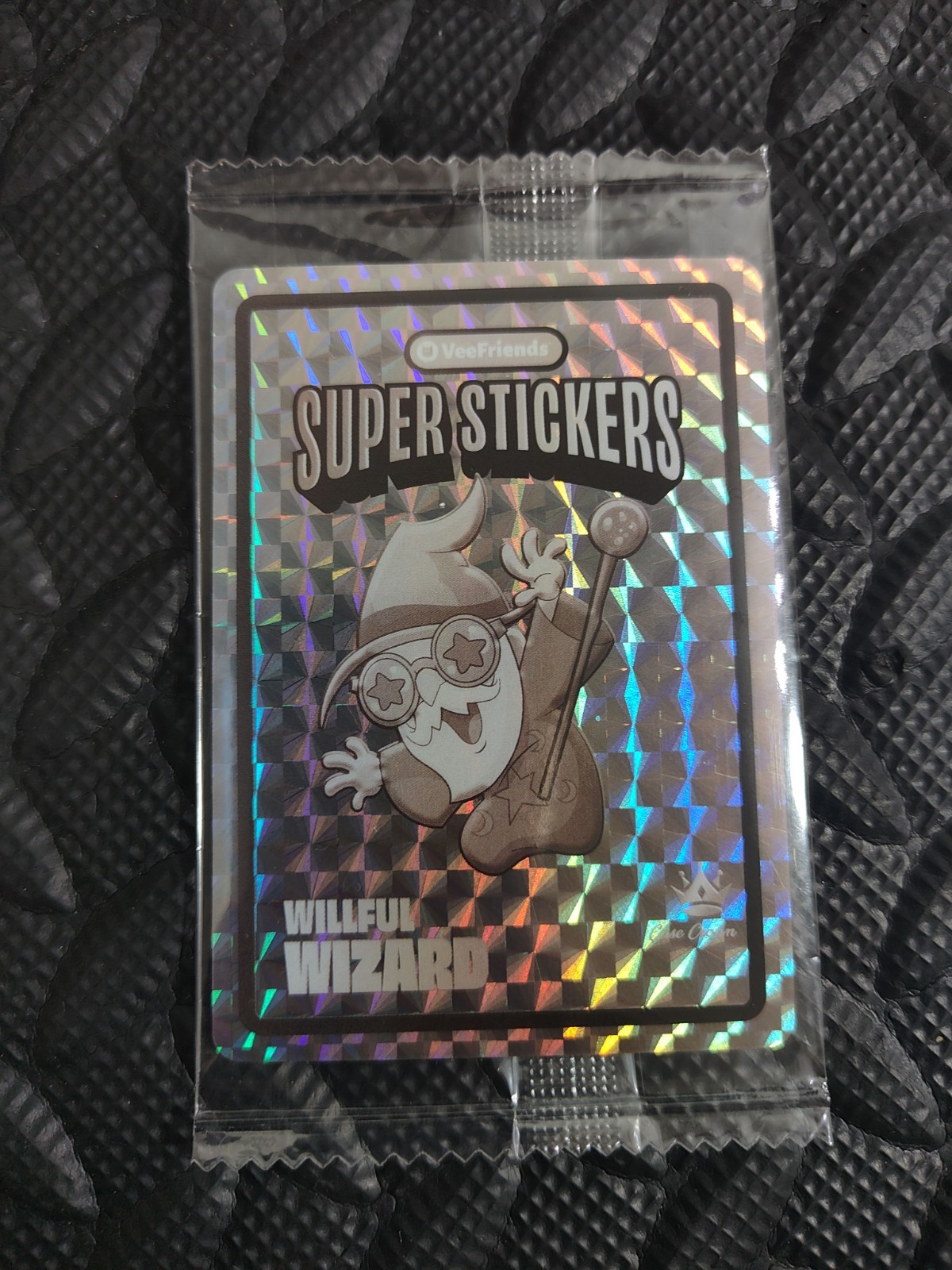 2026 VeeFriends Collectible Coins "Willful Wizard" Case Crown Sticker Silver 2026 VeeFriends Collectible Coins "Willful Wizard" Case Crown Sticker Silver